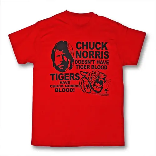 Chuck Norris Tiger Blood T-Shirt