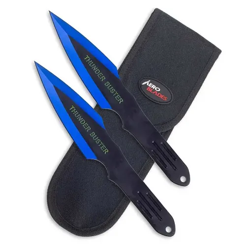 Cobalt Assassin Throwing Knives