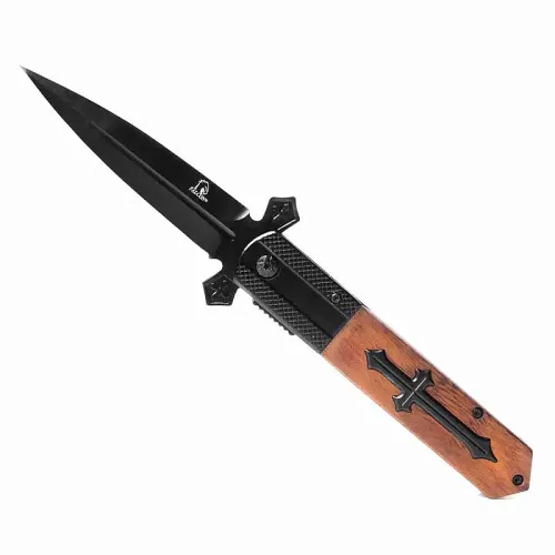 Coffin Crusader Pocket Knife