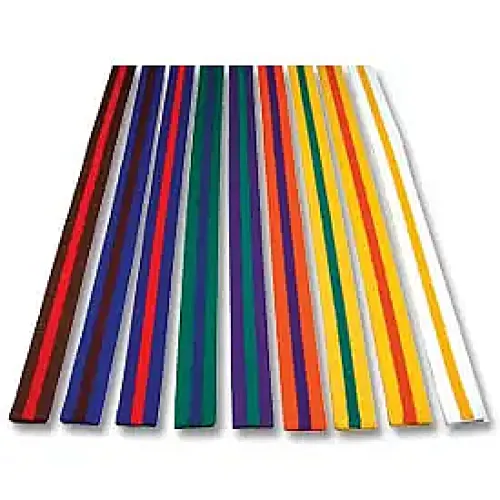 Colored Belt with Color Stripe