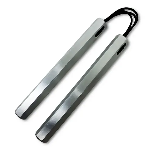 Corded Aluminum Hexagon Nunchaku