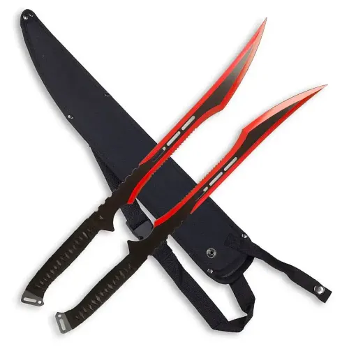 Crimson Night Ninja Swords