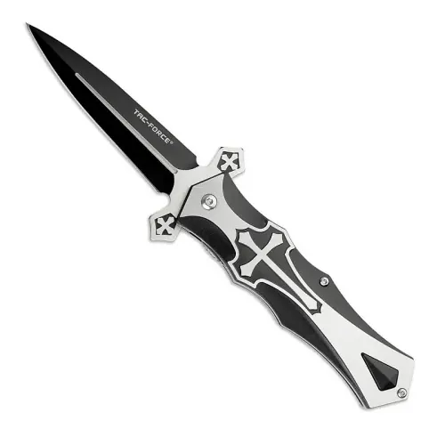 Dark Cross Pocket Knife