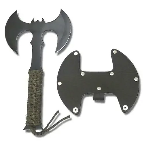 Dark Knight Throwing Axe