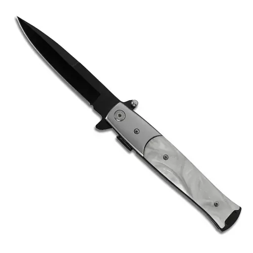 Dark Pearl Handle Stiletto