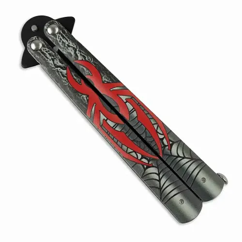 Dark Venom Butterfly Knife