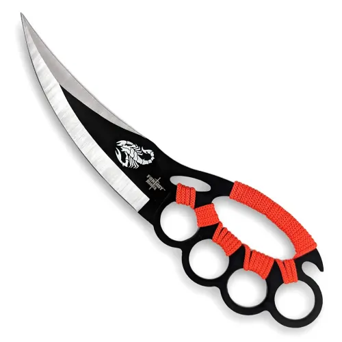 Dark Venom Knuckle Knife