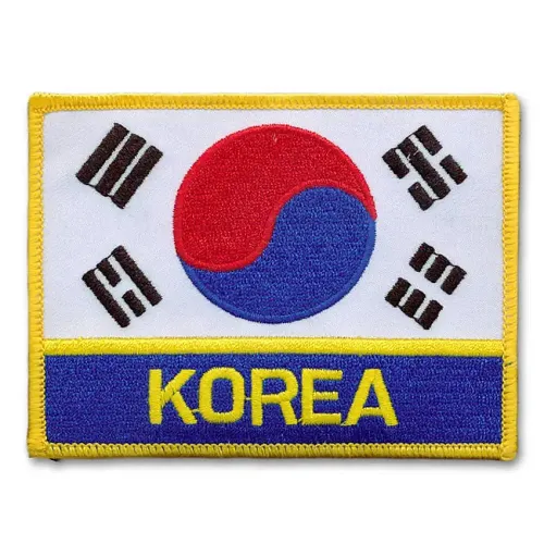 Deluxe Korean Flag Patch