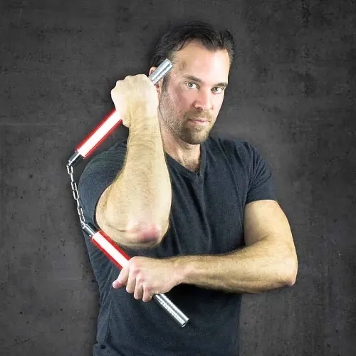 Deluxe Rechargeable LED Nunchucks