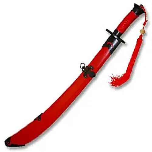 Deluxe Red Broadsword