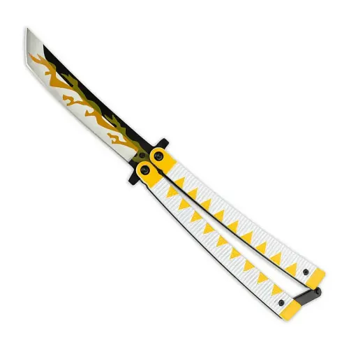 Demon Fire Butterfly Knife