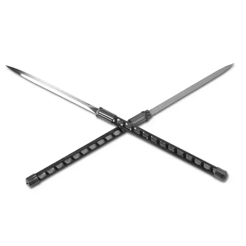 Double Blade Ninja Staff Sword
