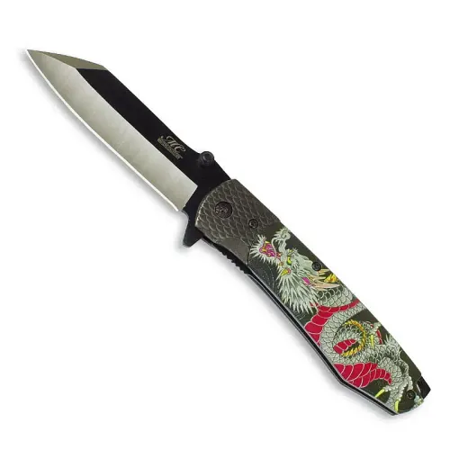 Dragon Art Folding Knife