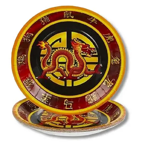 Dragon Party Plates