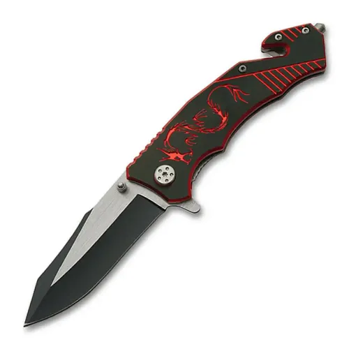 Fire Dragon Folding Knife