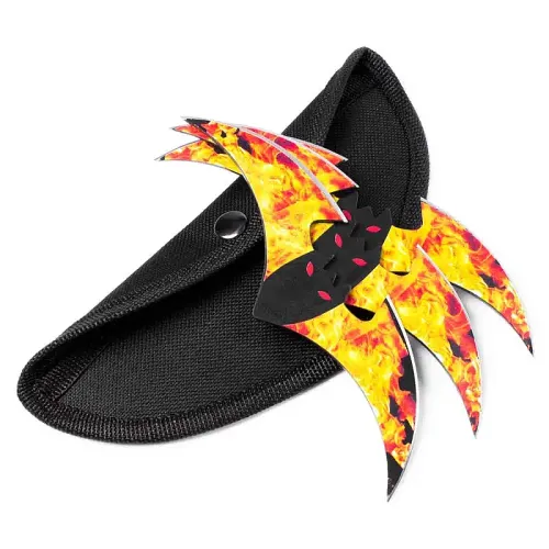 Flaming Bat Throwers