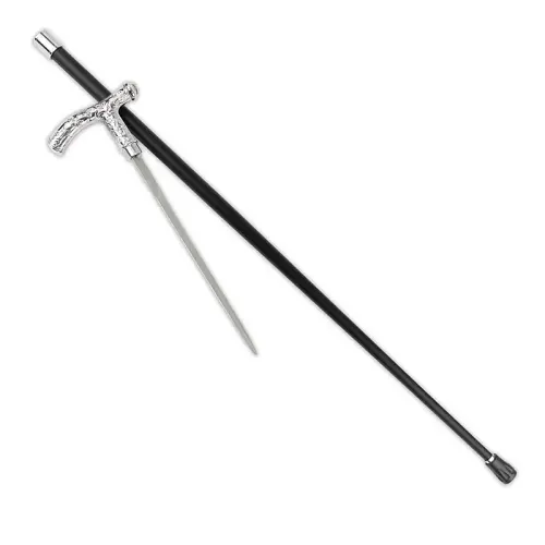 Flaming Skull Sword Cane