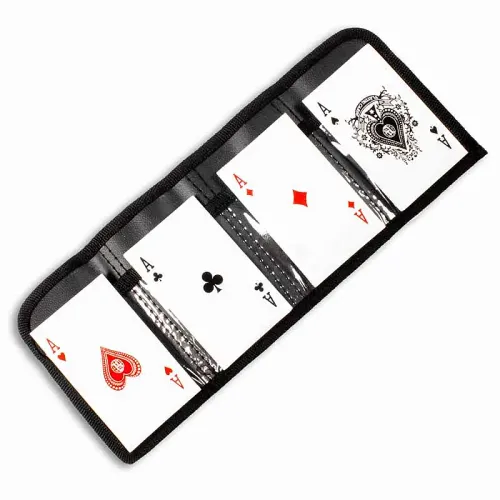 Four Aces Throwing Cards
