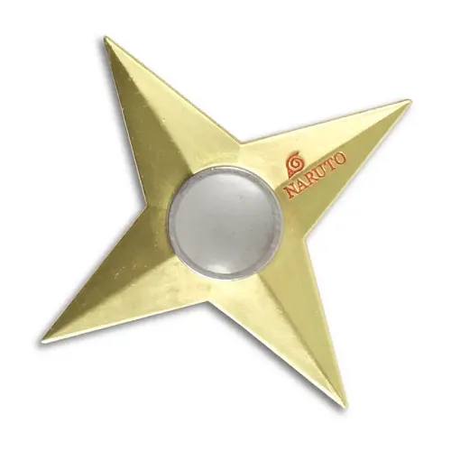 Gold Anime Star Fidget Spinner