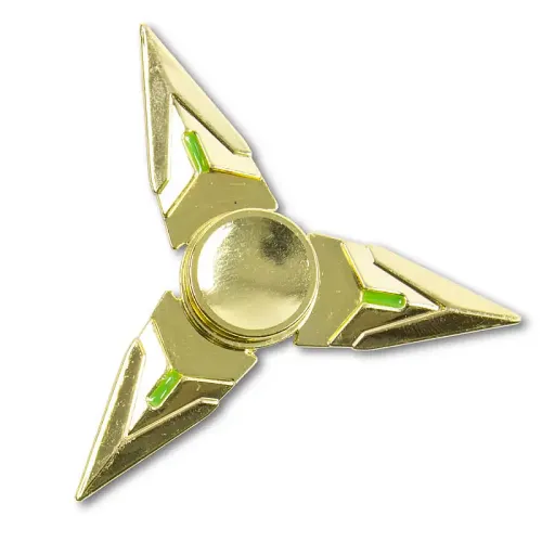 Gold Throwing Star Fidget Spinner
