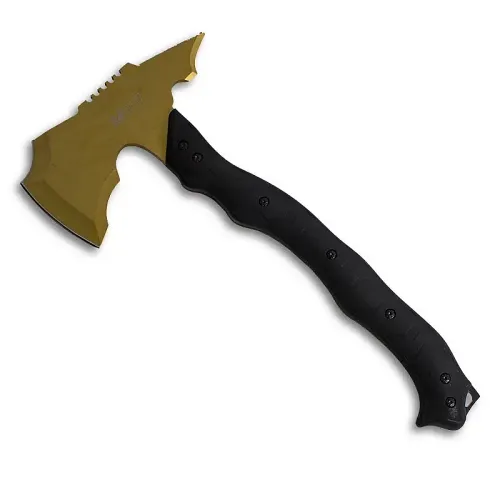 Golden Fire Throwing Axe