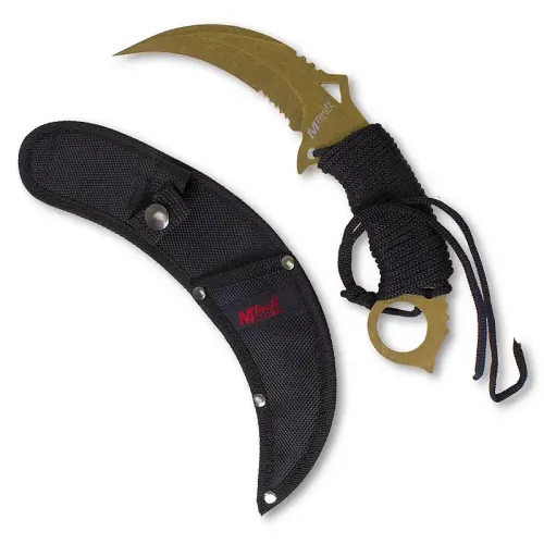 Golden Tactical Karambit