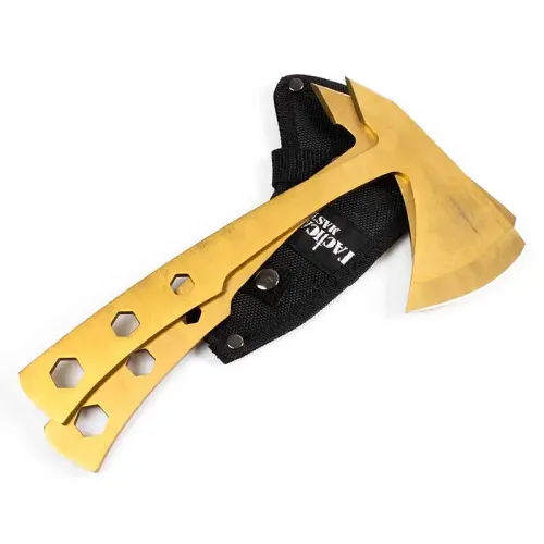 Golden Throwing Axe Set