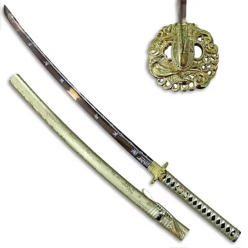 Golden Warrior Katana