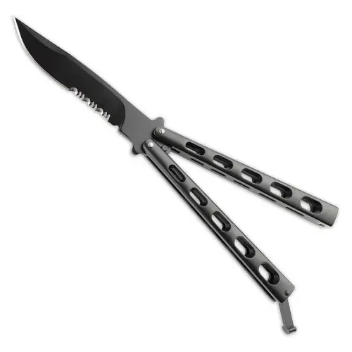 Heavy Duty Black Balisong