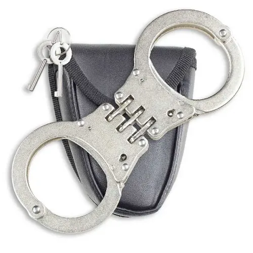 Heavy Duty Hinged Handcuffs