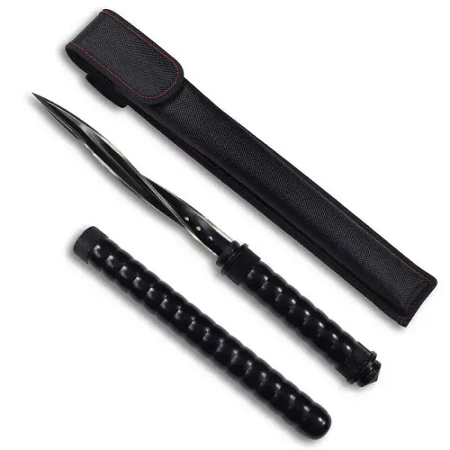 Hidden Twisted Blade Baton