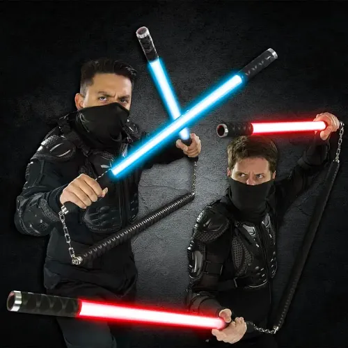 High-Impact LED 3-Section Staff