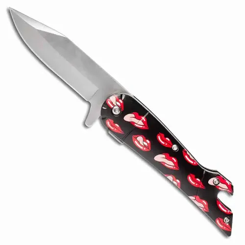 Hot Lips Pocket Knife