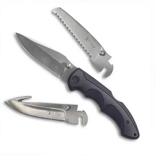 Interchangeable Blade Folding Knife