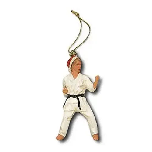 Karate Christmas Ornament
