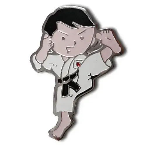 Karate Kid Lapel Pin