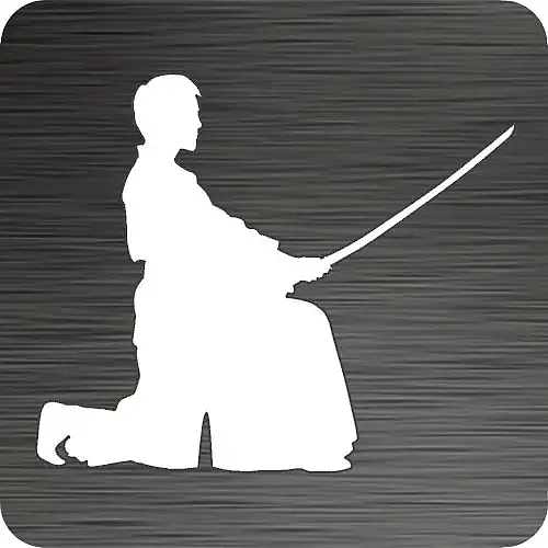 Kendo Vinyl Car Decal