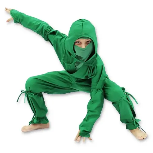 Kids Green Ninja Uniform