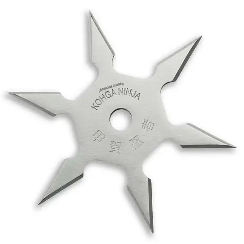 Kohga Silver 6 Point Star