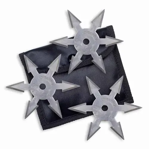 Kohga Silver Throwing Stars