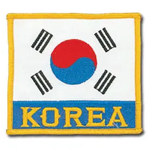 Korea Flag Patch