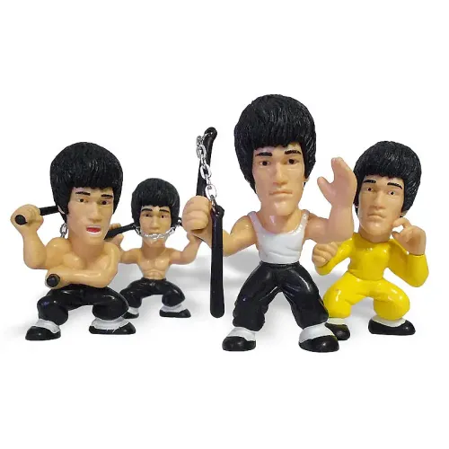 Kung Fu Master Figurines (4-Pack)