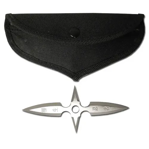 Lethal Chrome Bat Shuriken