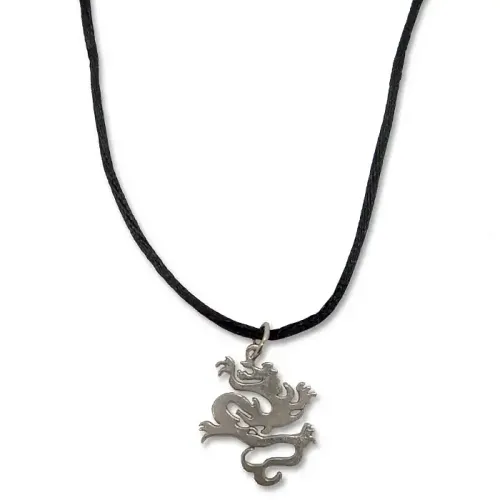Martial Arts Dragon Necklace
