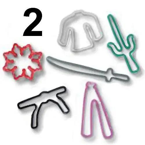 Martial Arts Jelly Bracelets (12 Pack)
