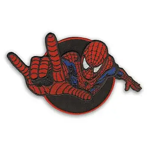 Marvel Comics Spiderman Web Slinging Patch