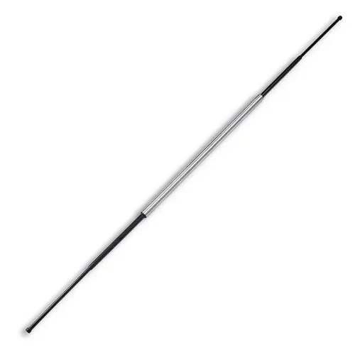 Metallic Silver Collapsible Bo Staff