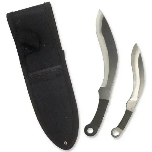 Mini Kukri Throwing Knife Set