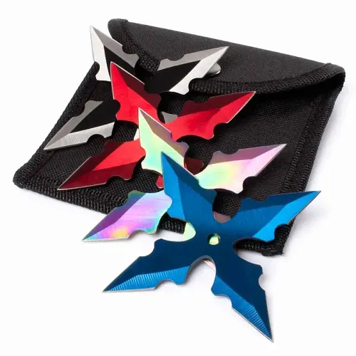 Multicolor Arrowhead Ninja Stars