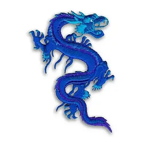Mystic Blue Dragon Patch